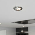 Bathroom Lighting Scheme with Fire Rated Downlights in Brushed Chrome