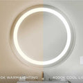 Circadian Bathroom Lighting System in Matt White