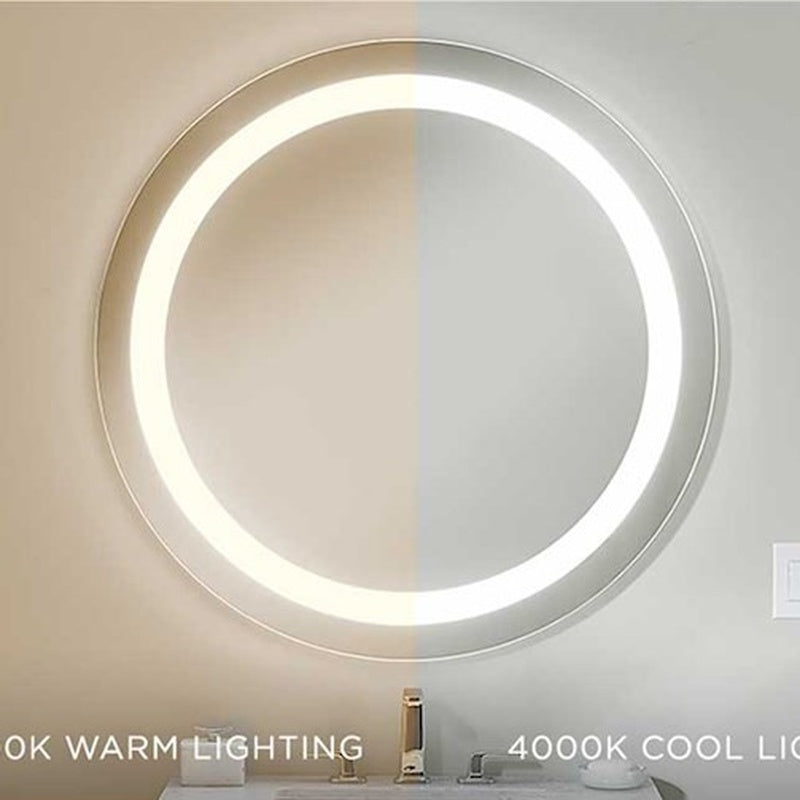 Circadian Bathroom Lighting System in Matt White