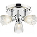 Cloakroom Lighting Kit in Brushed Chrome