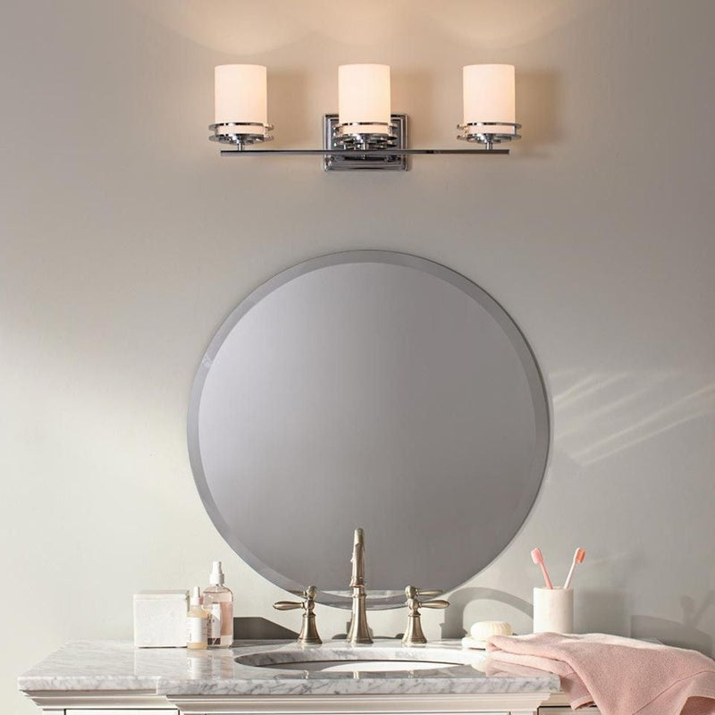 Complete Bathroom Lighting Scheme in Polished Chrome