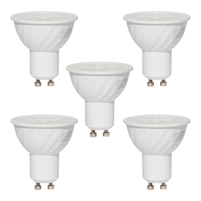 Dimmable GU10 LED Lamp in a Five Pack at 4000K