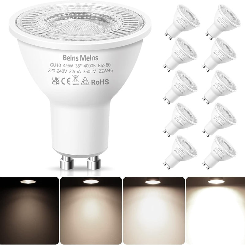 Dimmable GU10 LED Lamp with a Narrow Beam at 4000K