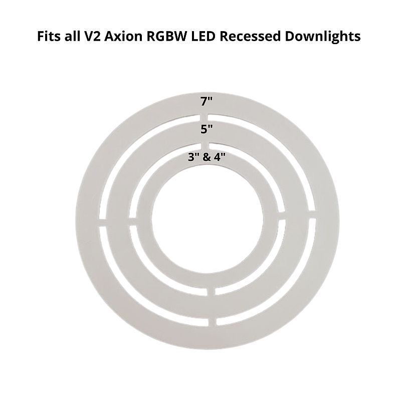 Downlight Cut Out Template Set