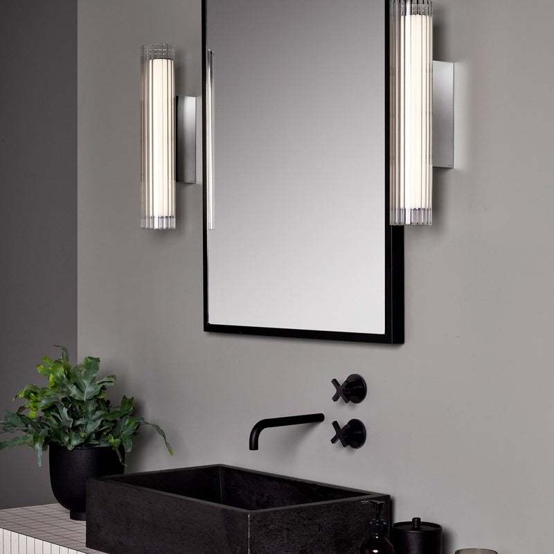 En Suite Lighting Scheme in Polished Chrome