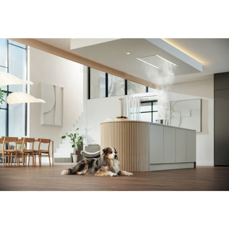 Extractor and Lighting Kit in Matt White