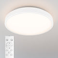 IP44 Ceiling Light with Tunable Colour in Matt White