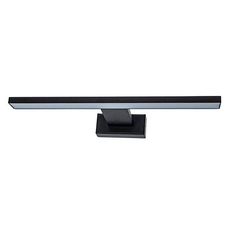 IP44 Picture Style Wall Light for a Mirror in Matt Black