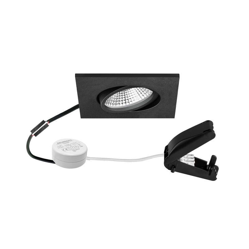 IP65 Downlight with a Remote Driver in Matt Black