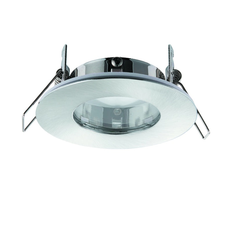 IP65 Fire Rated Downlight in Brushed Chrome