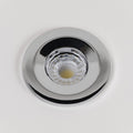 IP65 Fire Rated Downlight with CRI 97 in Polished Chrome