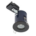 IP65 Fire Rated Downlight with DALI Dimming in Matt Black