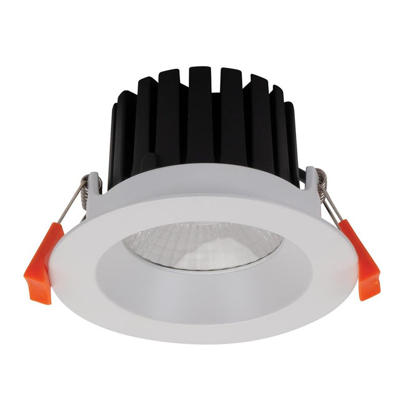 IP65 Fire Rated Downlight with DALI Dimming in Matt White