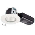 IP65 Fire Rated Downlight with Selectable Colour Temperature in Matt White