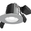IP65 Fire Rated Downlight with Selectable Colour Temperature in Polished Chrome