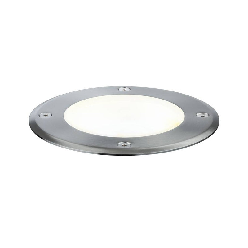 IP67 SELV Floor Light for Zone 0 in Polished Chrome