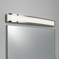 Over Mirror Light Bar at 900mm in Brushed Chrome