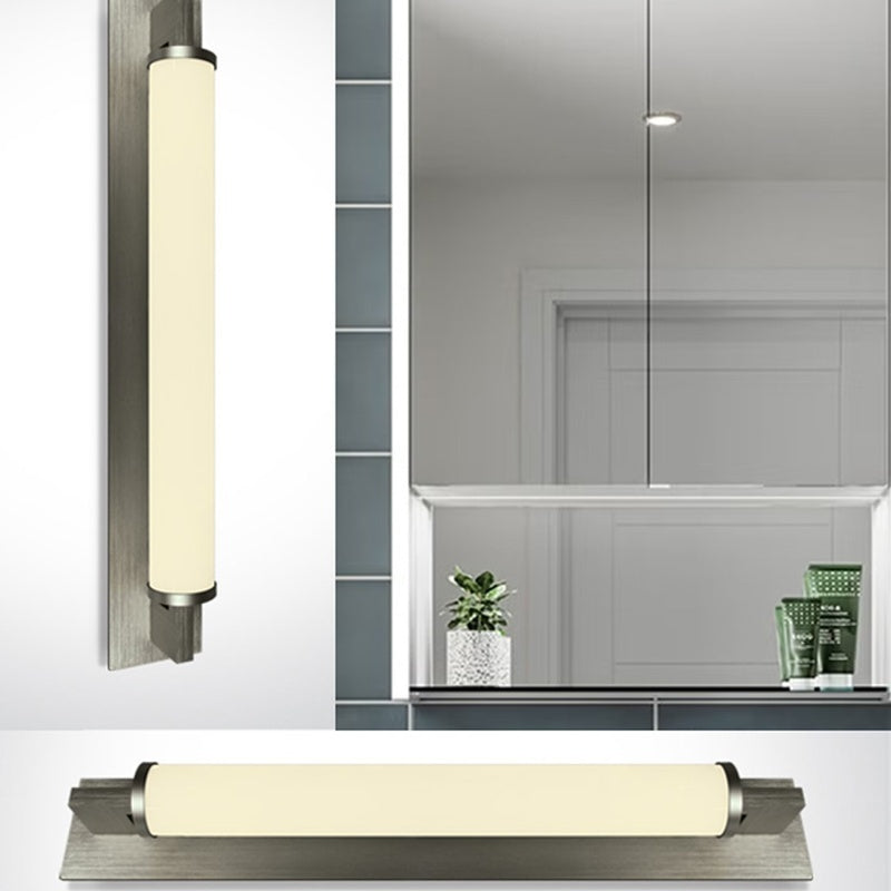 Over Mirror Light with CRI 97 in Brushed Chrome