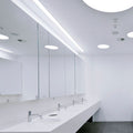 Restaurant Washroom Lighting Package in Matt White