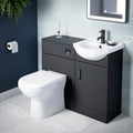 Student Accommodation Washroom Package in Matt Black