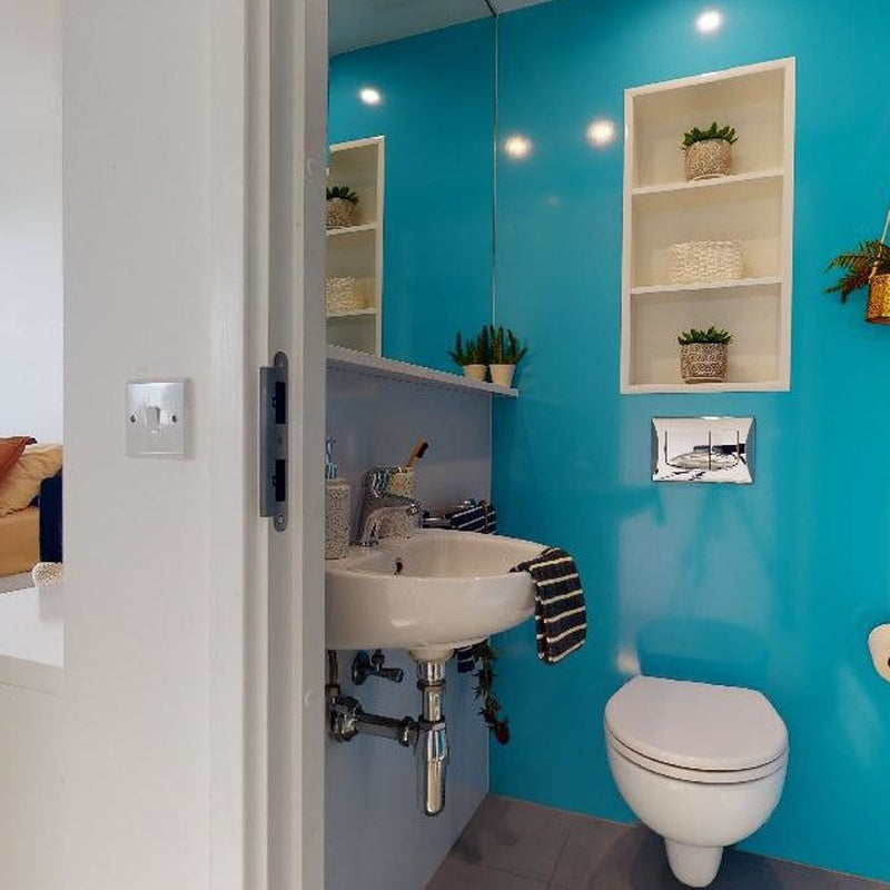 Student Accommodation Washroom Package in Matt White